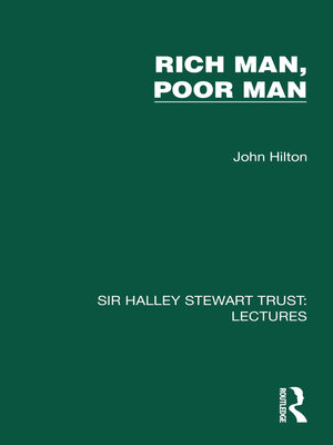 cover image of Rich Man, Poor Man